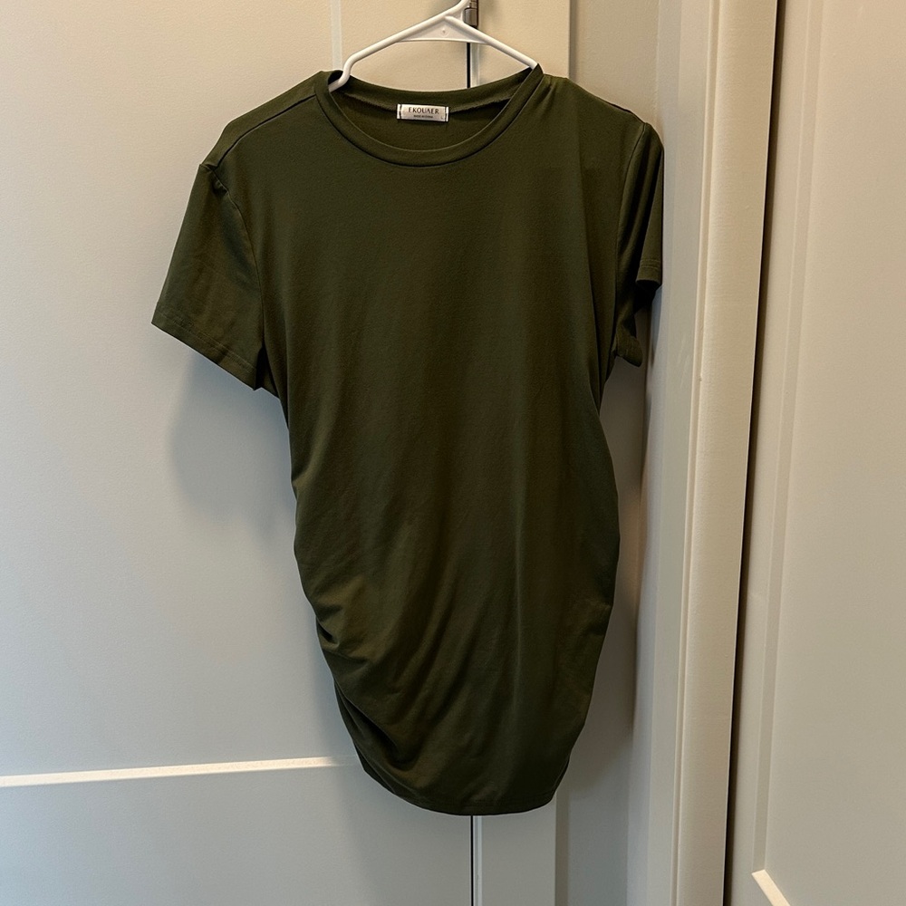 Maternity T-Shirt, Green